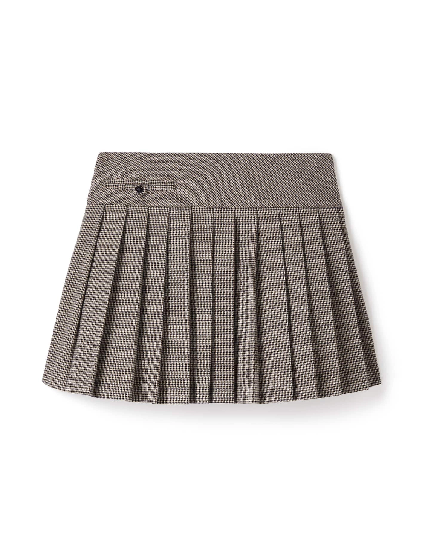 Alberta Teen Pleat Mini Skirt