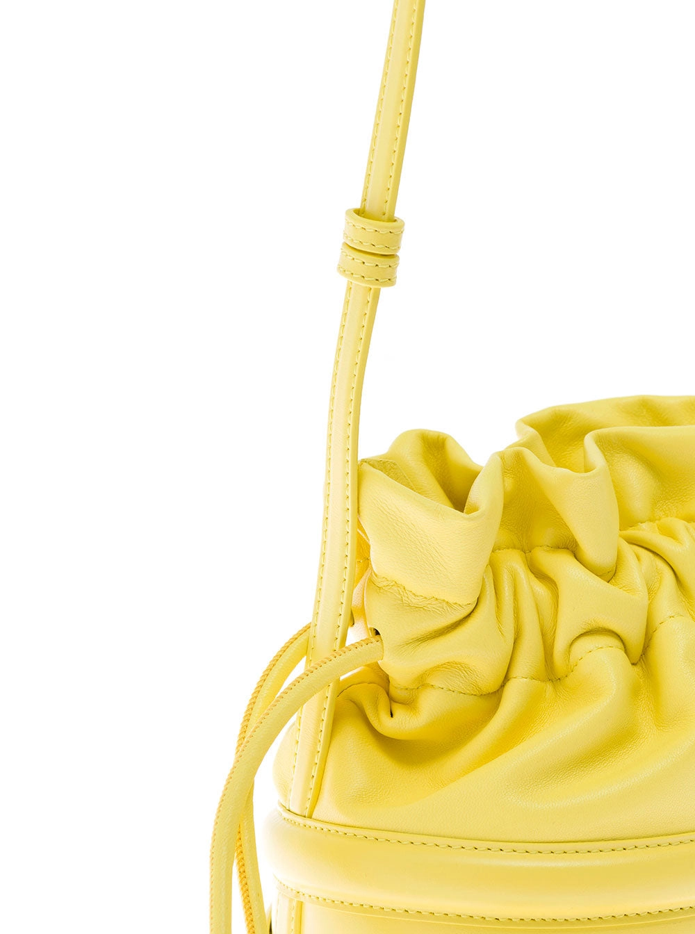 Alexander McQueen Soft Curve Drawstring Bucket Bag