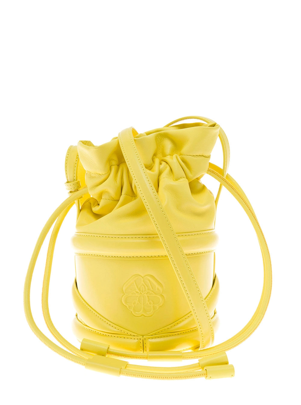 Alexander McQueen Soft Curve Drawstring Bucket Bag