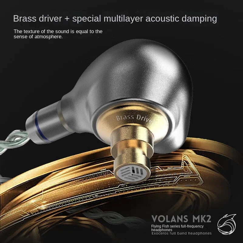 Astrotec Volans MK2 10mm PU   LCP Dynamic Driver In-Ear Earphone