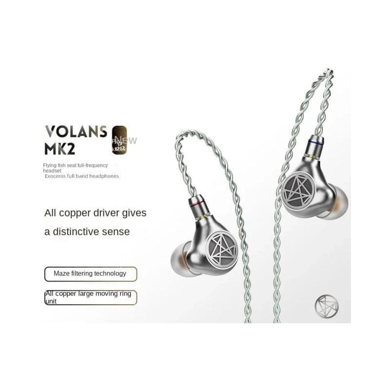 Astrotec Volans MK2 10mm PU   LCP Dynamic Driver In-Ear Earphone