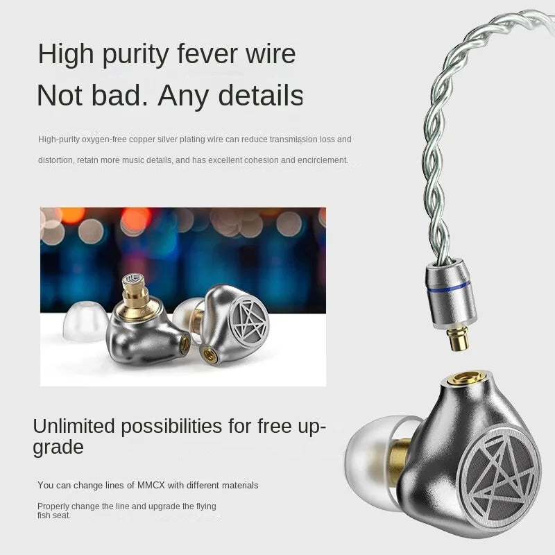 Astrotec Volans MK2 10mm PU   LCP Dynamic Driver In-Ear Earphone