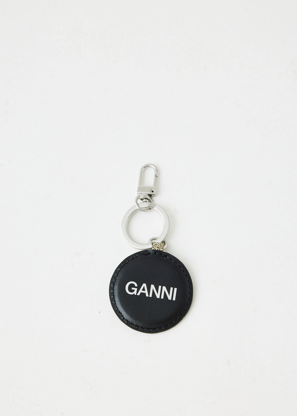Banner Smiley Glitter Keychain