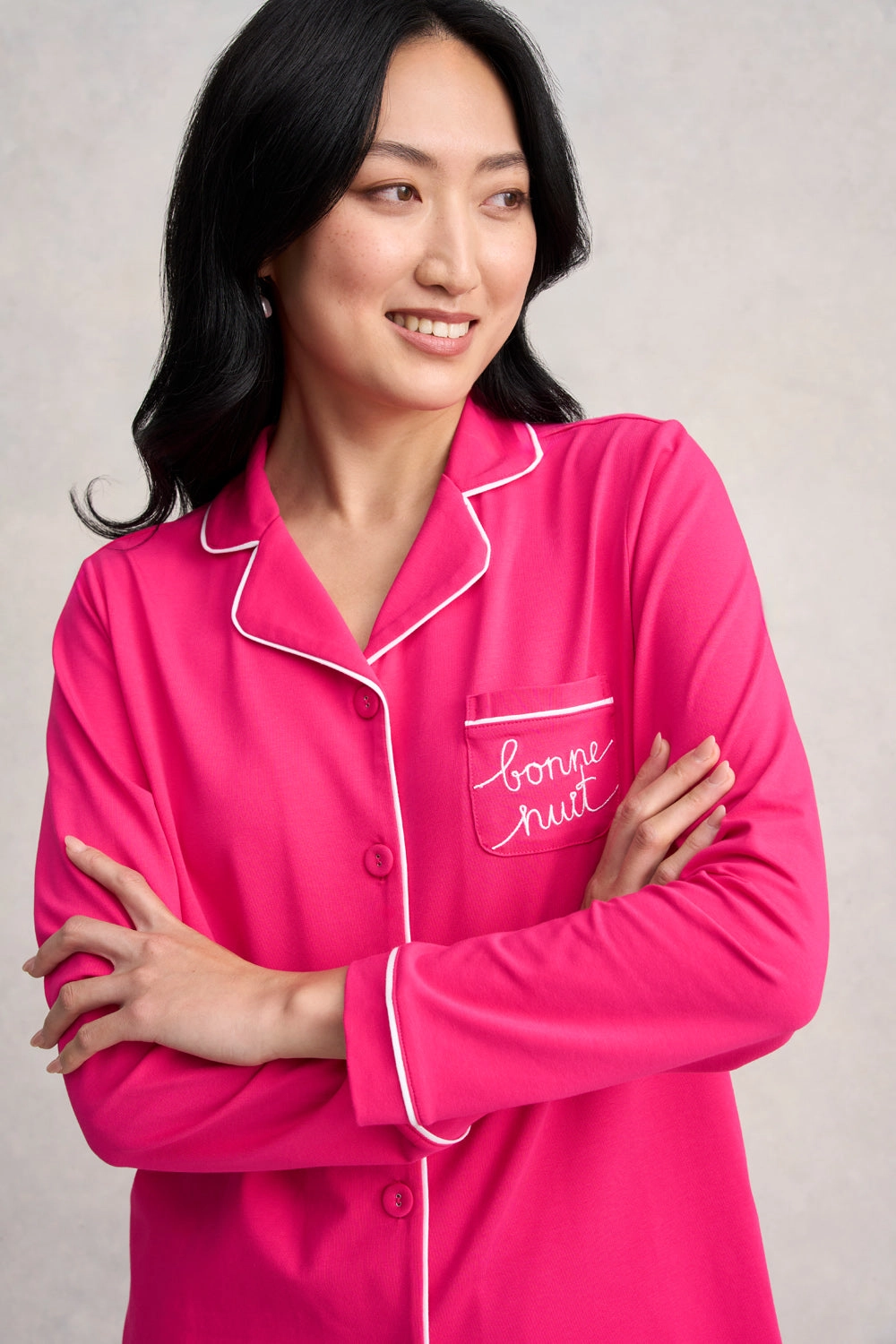 Blue Illusion Winter PJ - Rose Pink