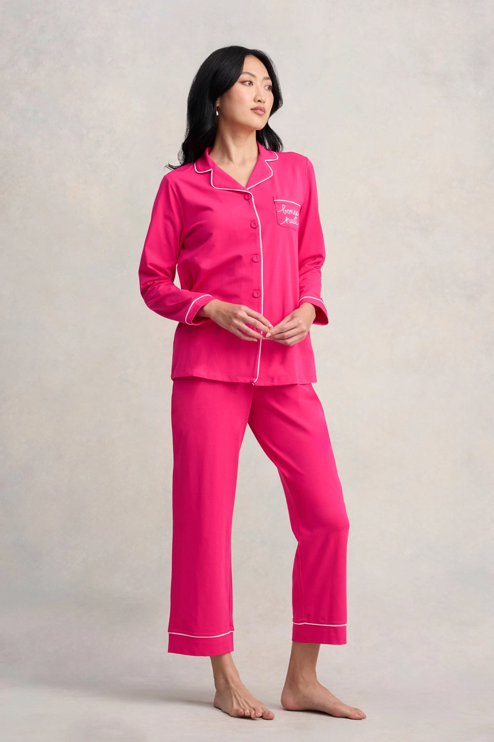 Blue Illusion Winter PJ - Rose Pink