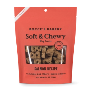 Bocce's Bakery Soft & Chewy Salmon Recipe Dog Treats