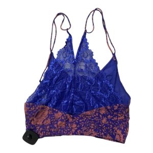 Bralette By Free People In Blue & Purple, Size:S