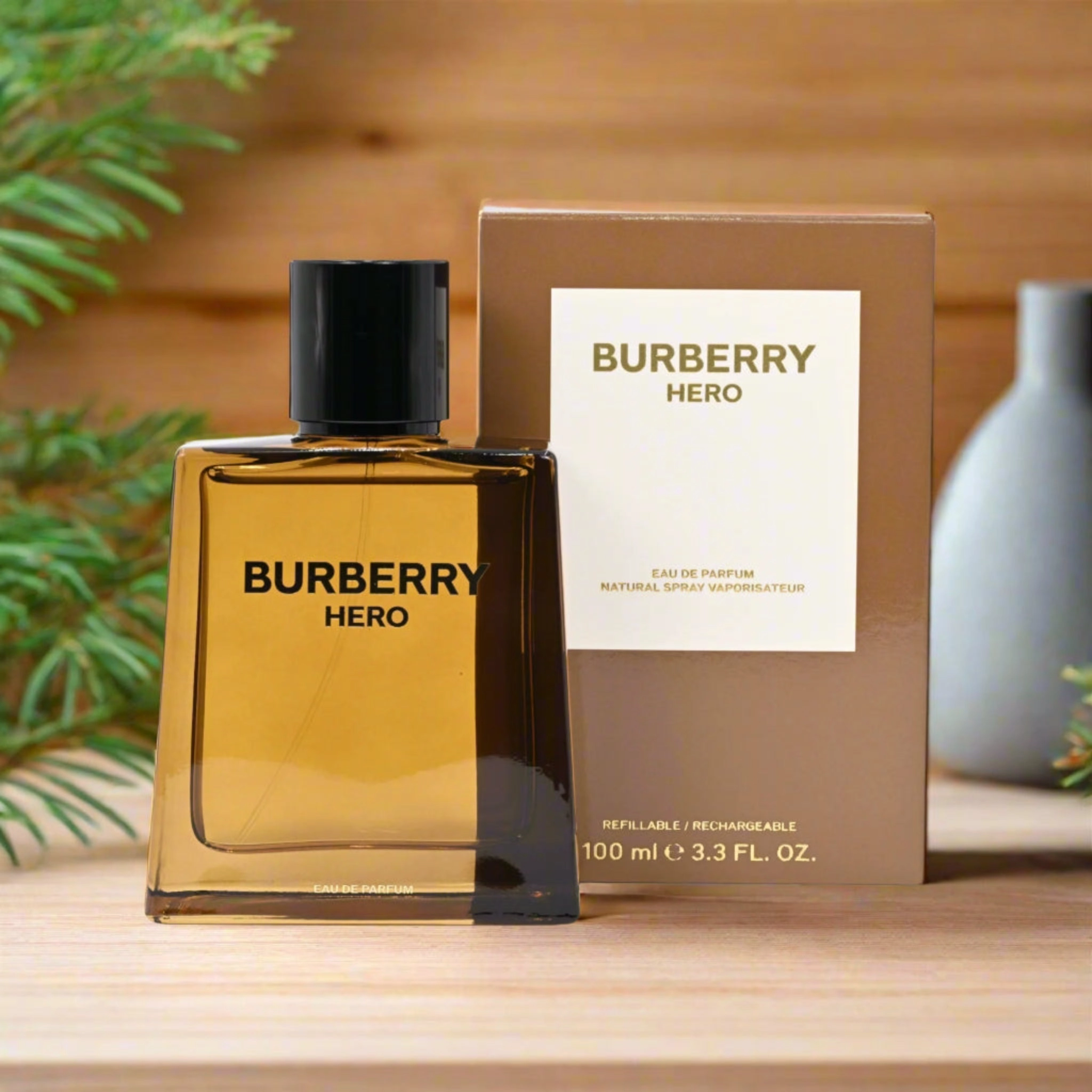 Burberry Hero by Burberry cologne for men EDP 3.3 / 3.4 oz New in Box