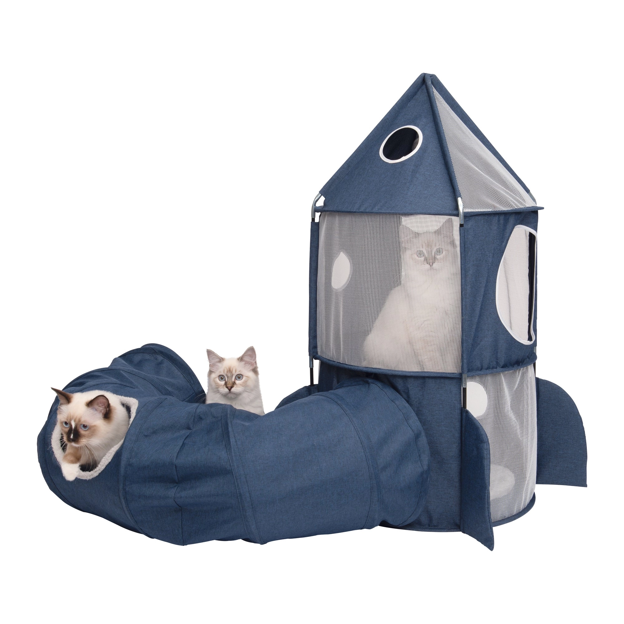 Catit Vesper Rocket Ship, Blue