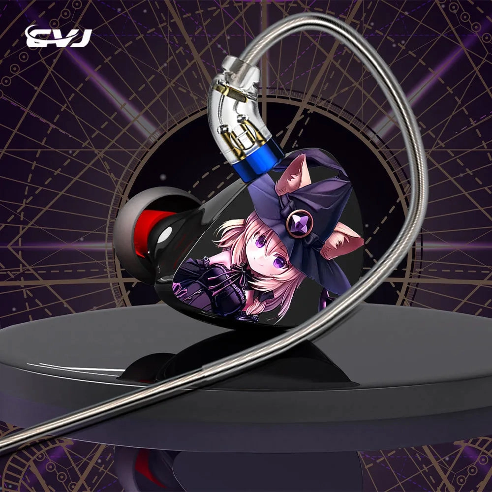 CVJ Night Elf 6mm 10mm Dual Dynamic 8mm Dynamic DLC IEMS