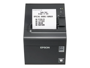 Epson TM-L90II - Receipt printer - thermal line -  - 203 x 203 dpi - up to 401.6 inch/min - USB, LAN - cutter - Epson Dark Gray 4J8H7AA#ABA