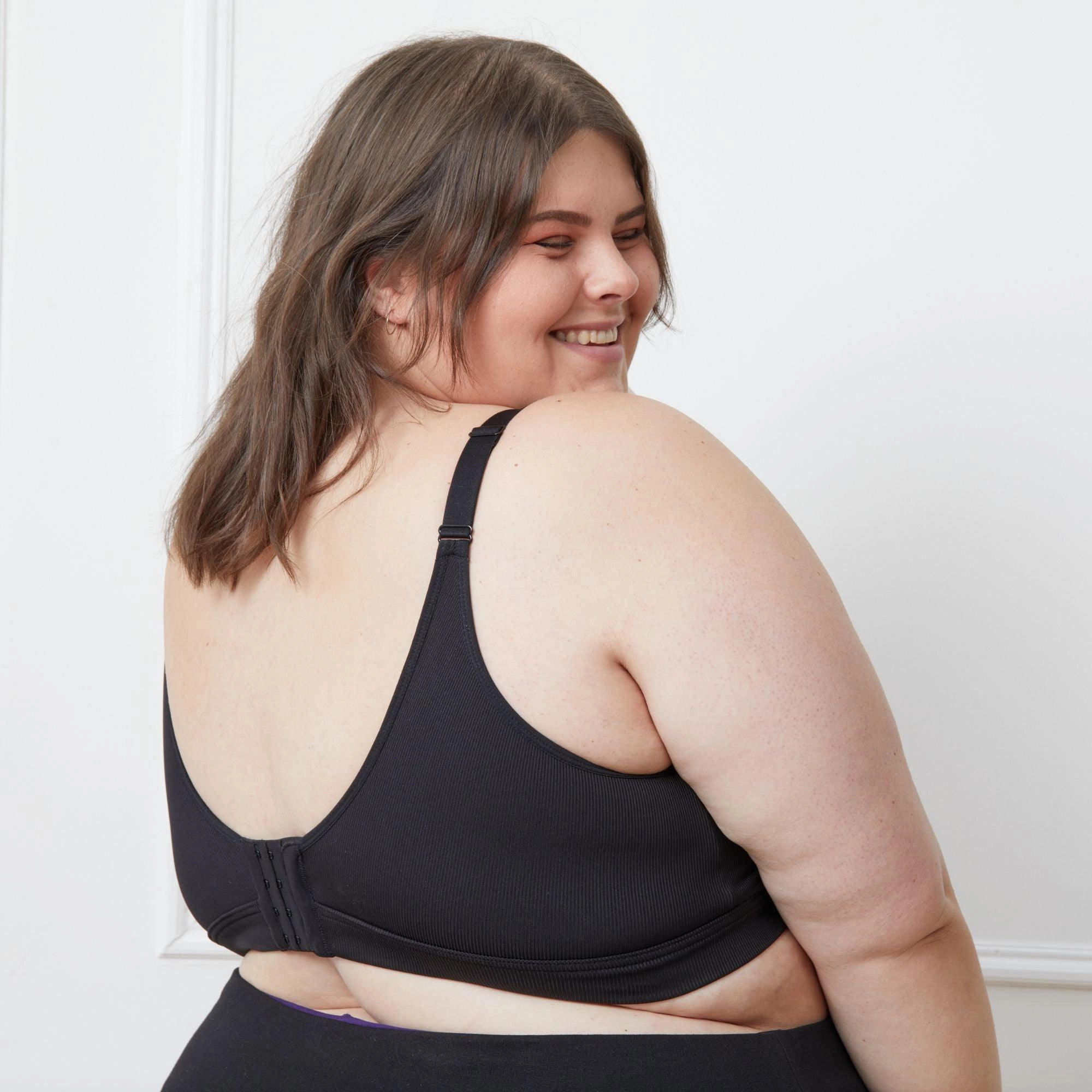 Everyday Ribbed Bra - 3 x Black