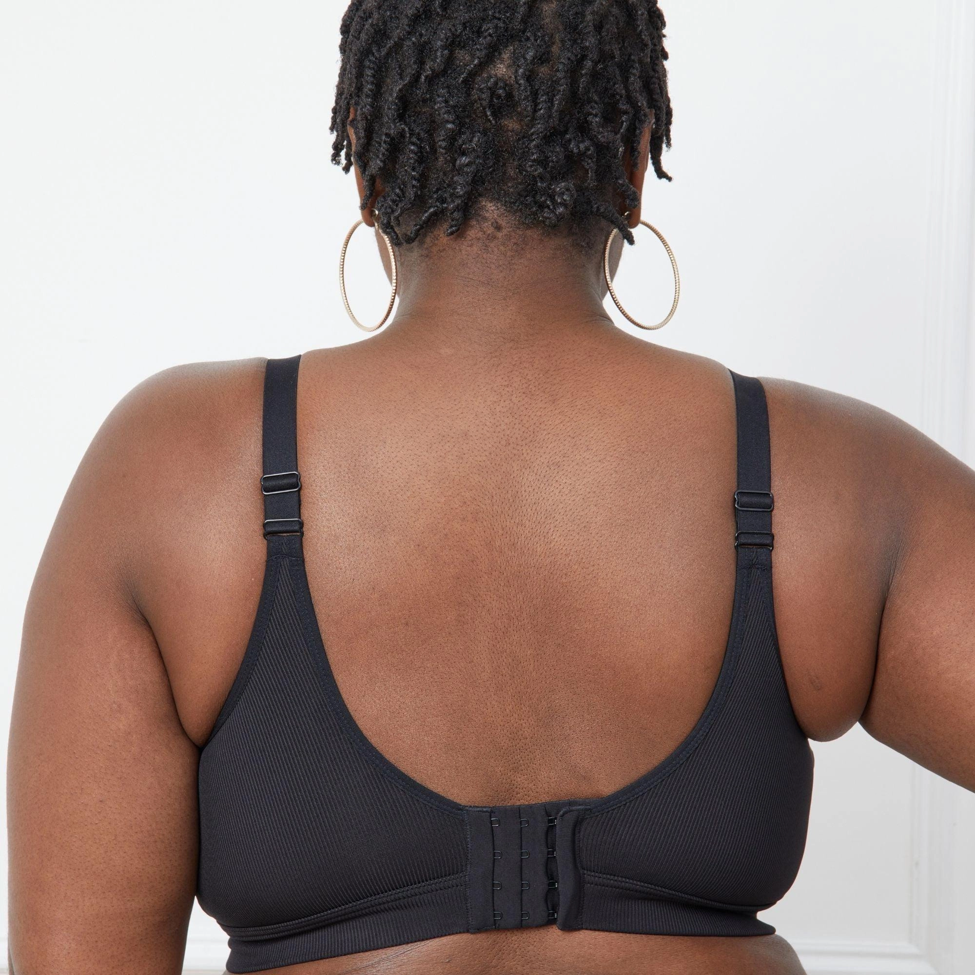 Everyday Ribbed Bra - 3 x Black