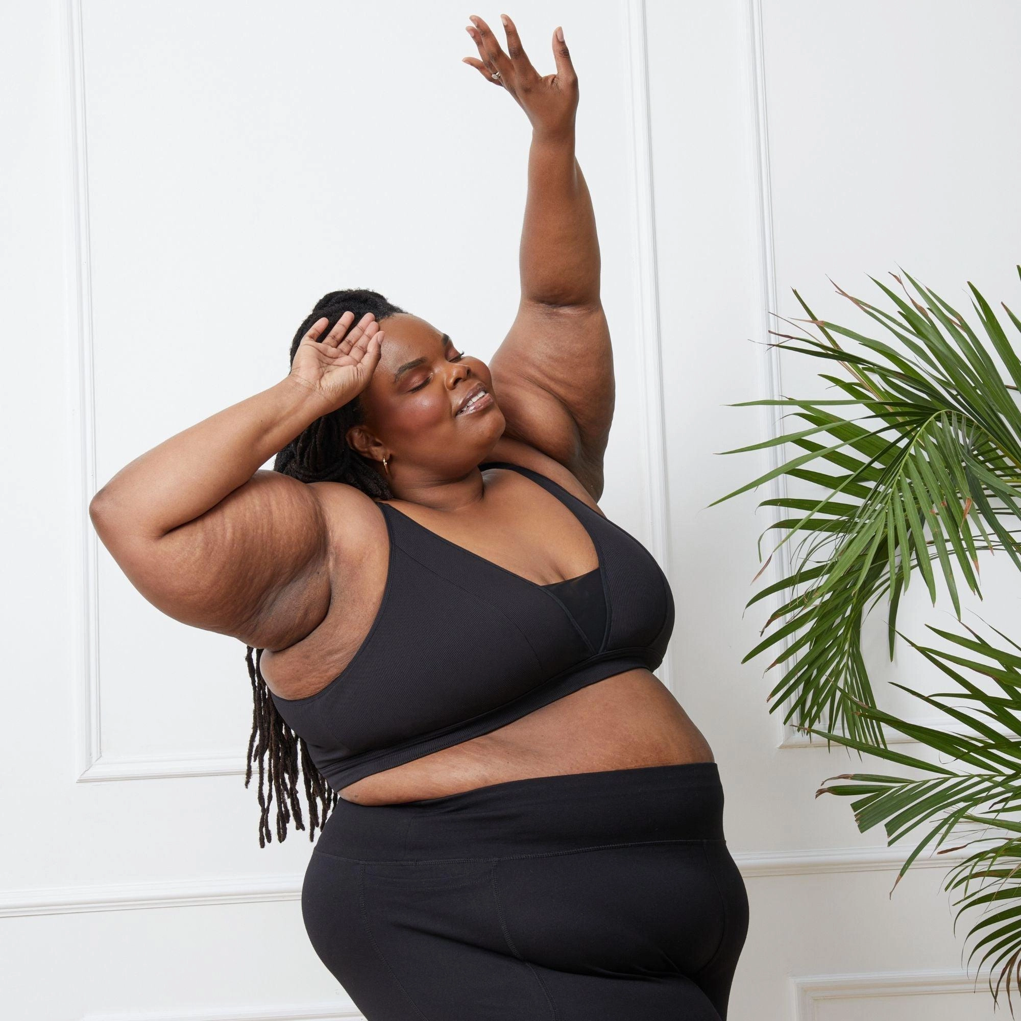 Everyday Ribbed Bra - 3 x Black
