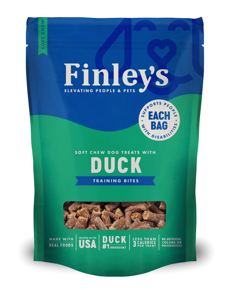 Finleys Duck Recipe Soft Chew Training Bites