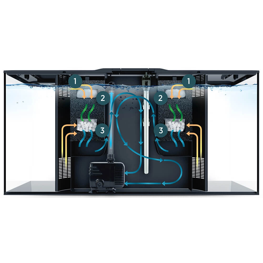 Fluval Flex Aquarium 32.5 Gallon Black