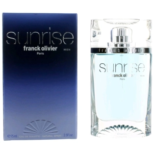 Franck Olivier Men's Eau De Toilette Spray - Sunrise 2.5oz Elegance and Sensuality