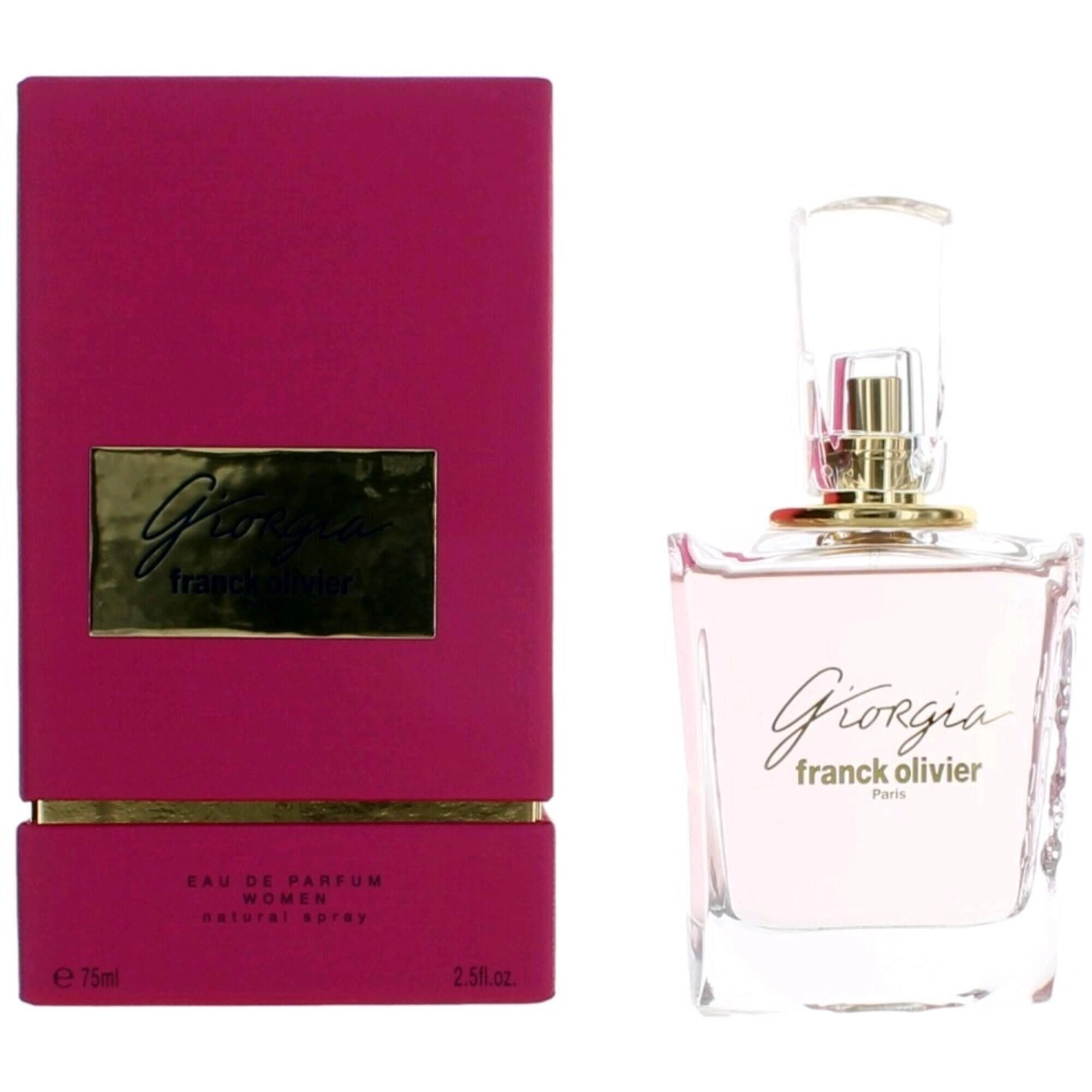 Franck Olivier Women's Eau De Parfum Spray - Giorgia Captivating Fragrance, 2.5 oz