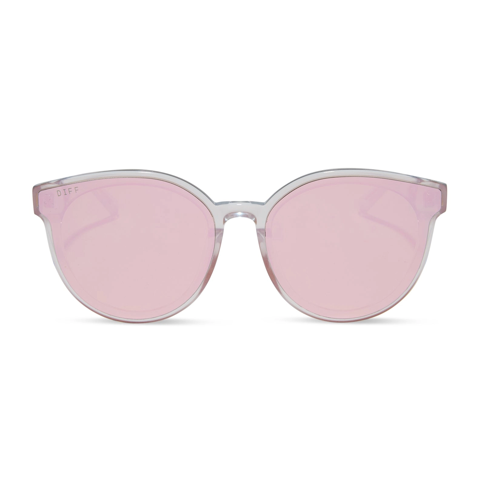 GEMMA - OPALESCENT PINK   CHERRY BLOSSOM MIRROR SUNGLASSES