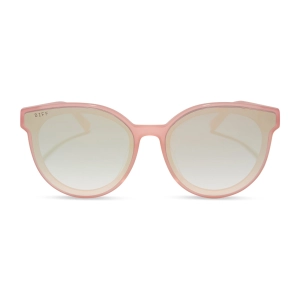 GEMMA - PEACH   COOL MATCHA GRADIENT MIRROR SUNGLASSES