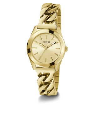 GUESS Ladies Gold Tone Analog Watch