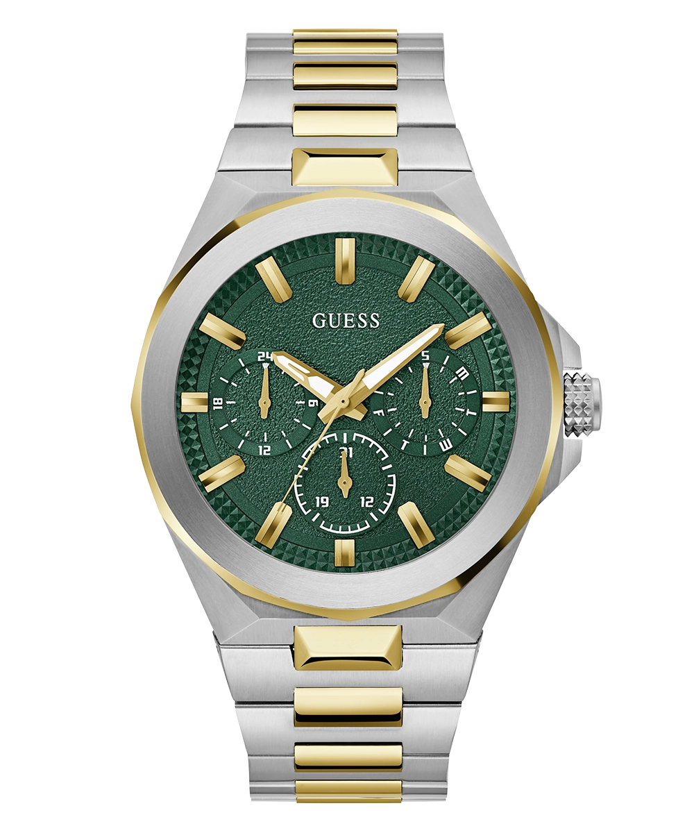 GUESS Mens 2-Tone Multi-function Watch