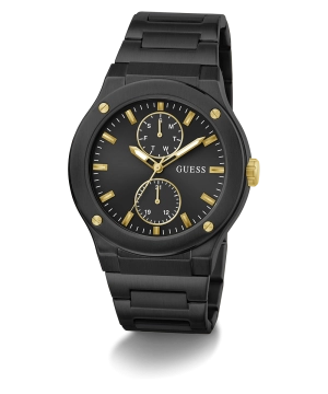 GUESS Mens Black Multi-function Watch