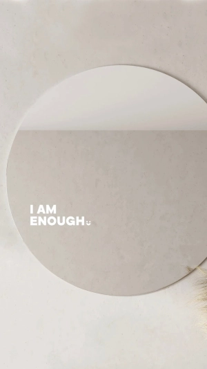 I Am Enough - Affirmation Sticker