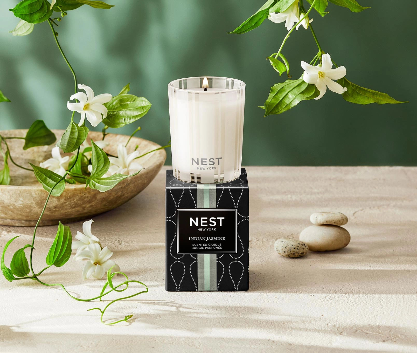 Indian Jasmine Votive Candle