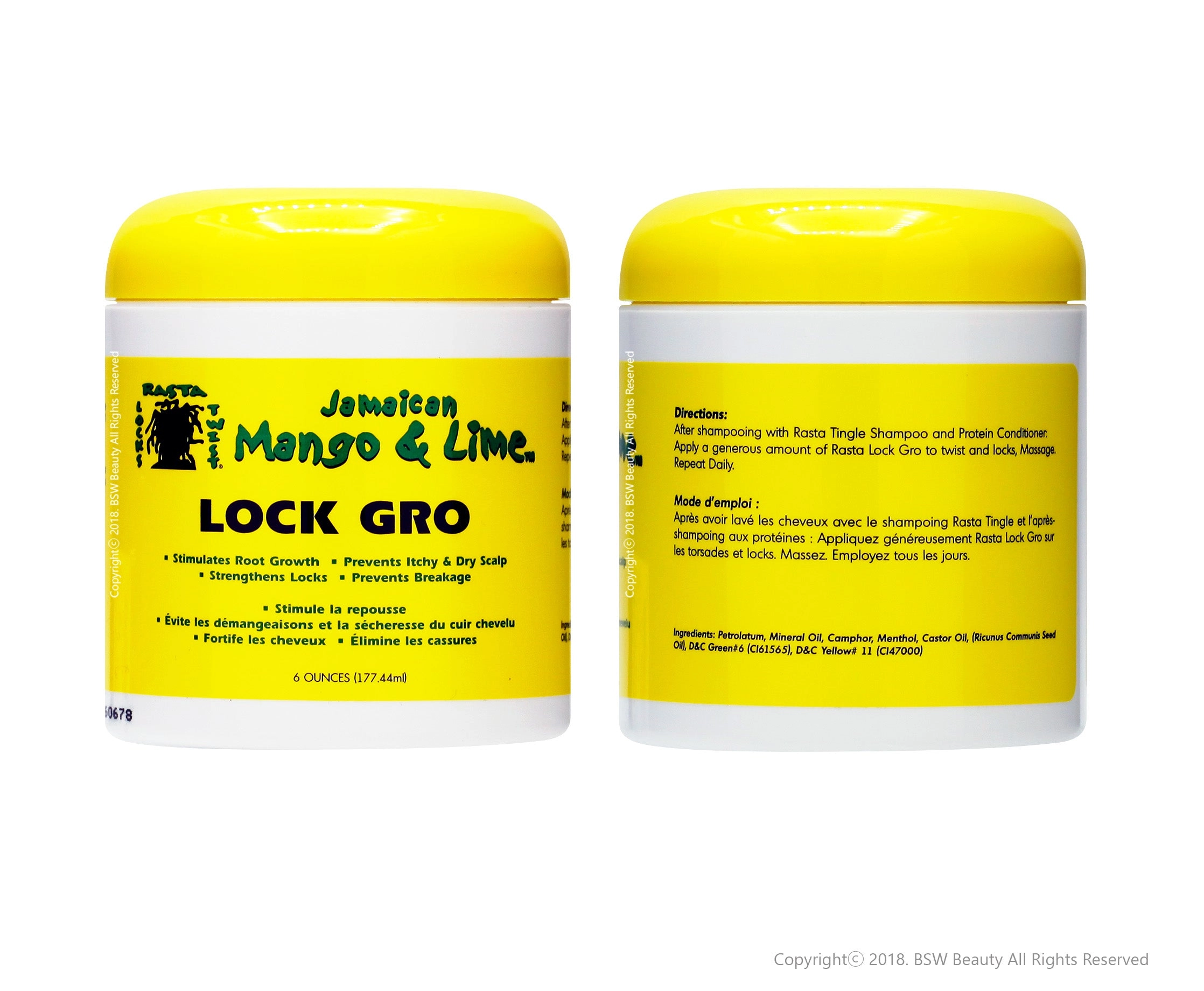 JAMAICAN MANGO & LIME LOCK GRO 6oz