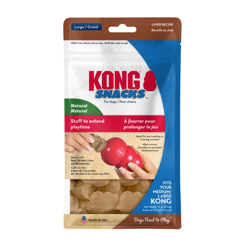 KONG Snacks® Liver Large Dog Treat