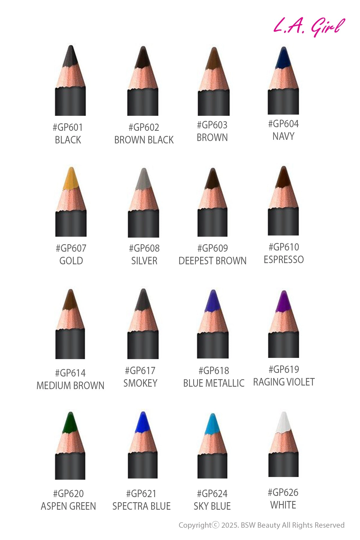L.A. GIRL EYELINER PENCIL