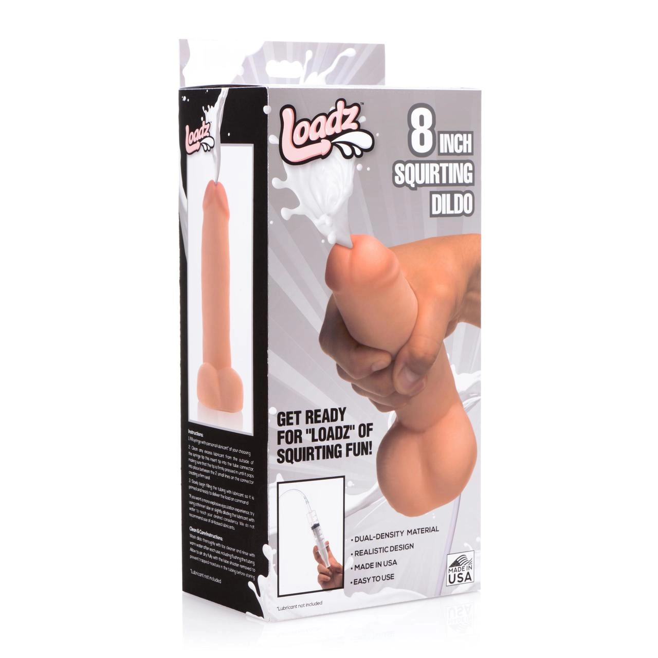Loadz 8 Inch Squirting Dildo