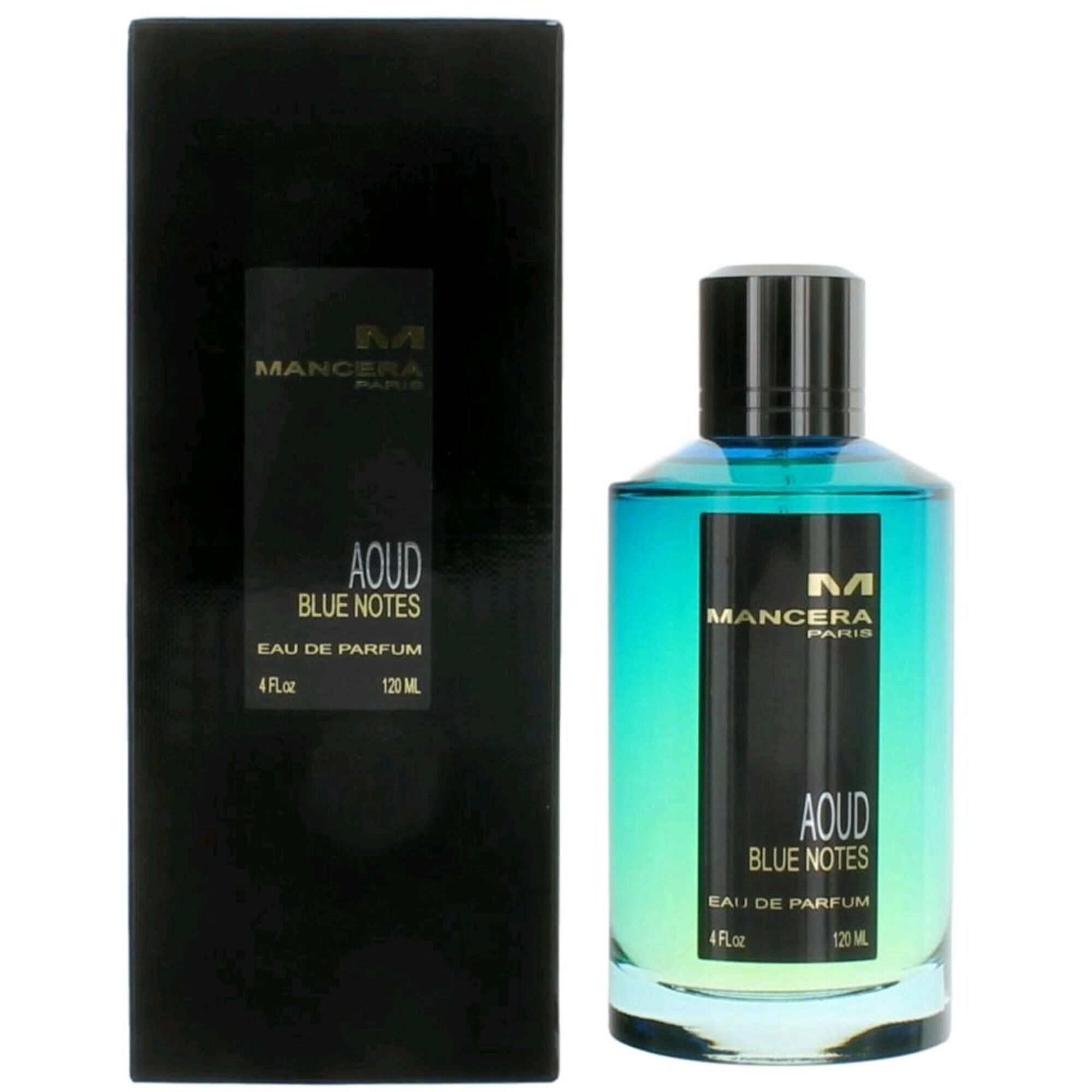 Mancera Unisex Eau De Parfum Spray - Aoud Blue Fresh Fruity Herbal Notes, 4 oz