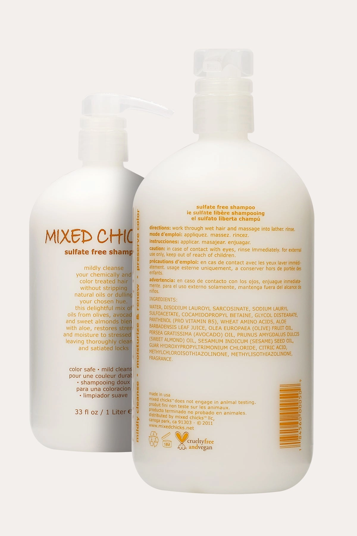 MIXED CHICKS SULFATE FREE SHAMPOO
