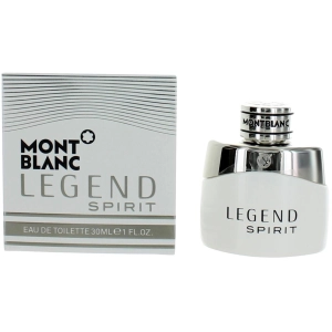 Montblanc Men's EDT Spray - Legend Spirit Lavender and Cardamom Heart Notes, 1 oz