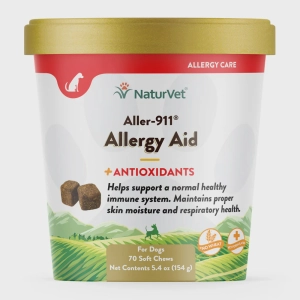 NaturVet Allergy Aid   Antioxidants Soft Chews, 70ct