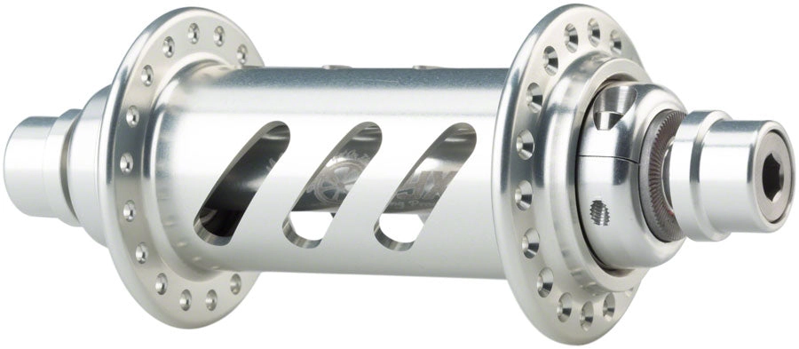 Onyx BMX Front Hub: 3/8" 36 Hole Clear Anodized