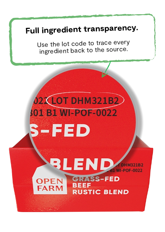 Open Farm Grass-Fed Beef Rustic Blend