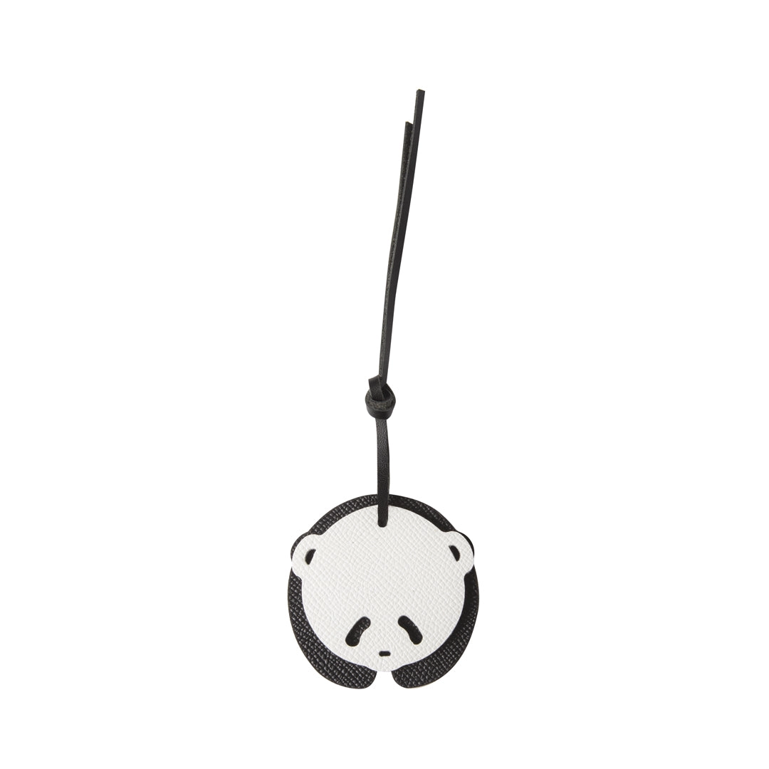 Panda Bag Charm - Cream/Black