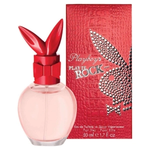 PLAY IT ROCK by Playboy Perfume for Women 2.5 oz Spray edt NEW in BOX