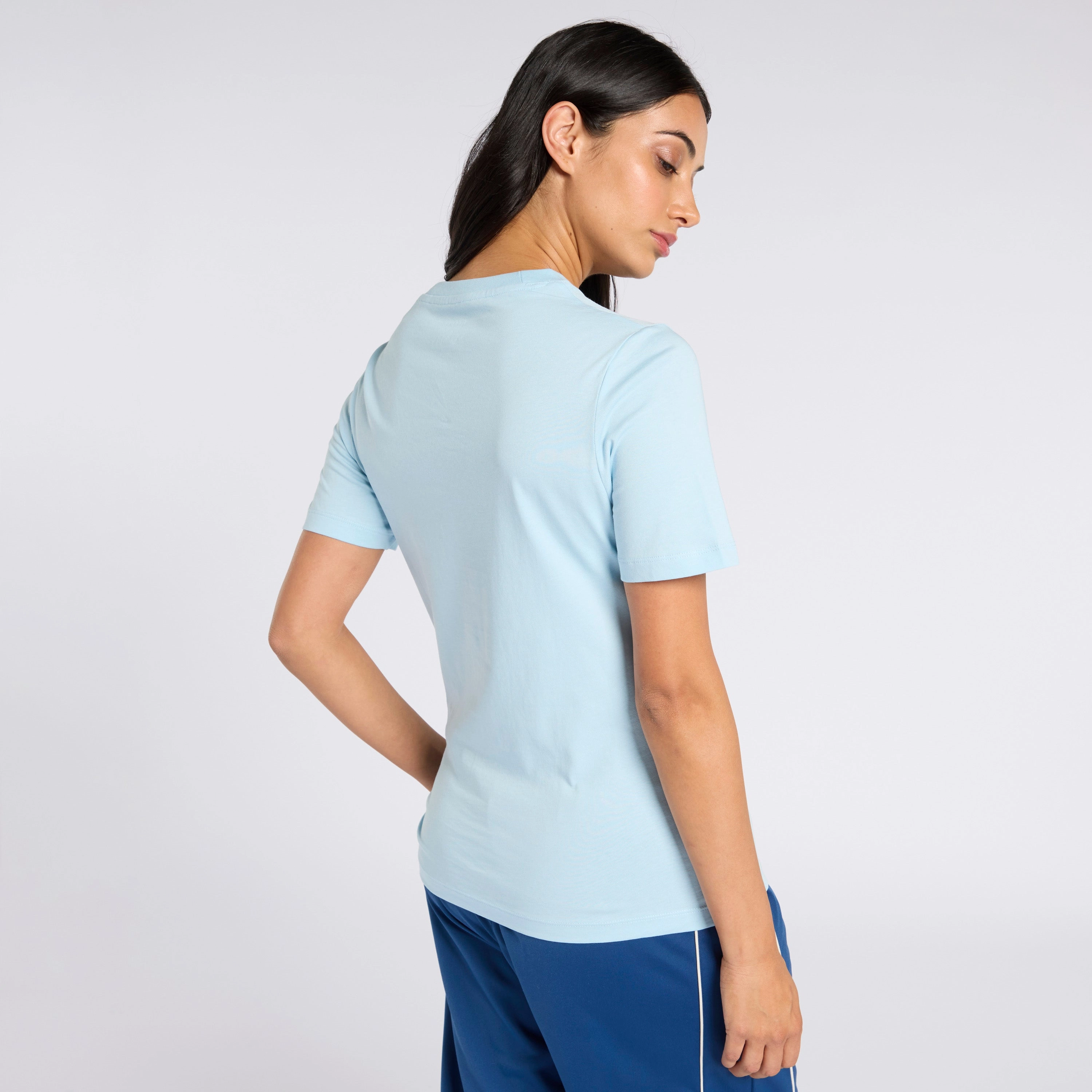 Reebok Identity Big Logo Tee Soft Blue