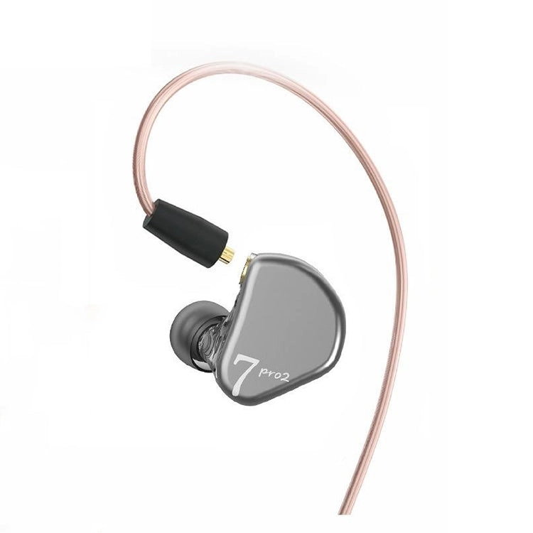 Rose Technics QT-7 PRO2 1DD 2BA 3 Units Hybrid Drivers In-Ear Hi-Fi Earphone