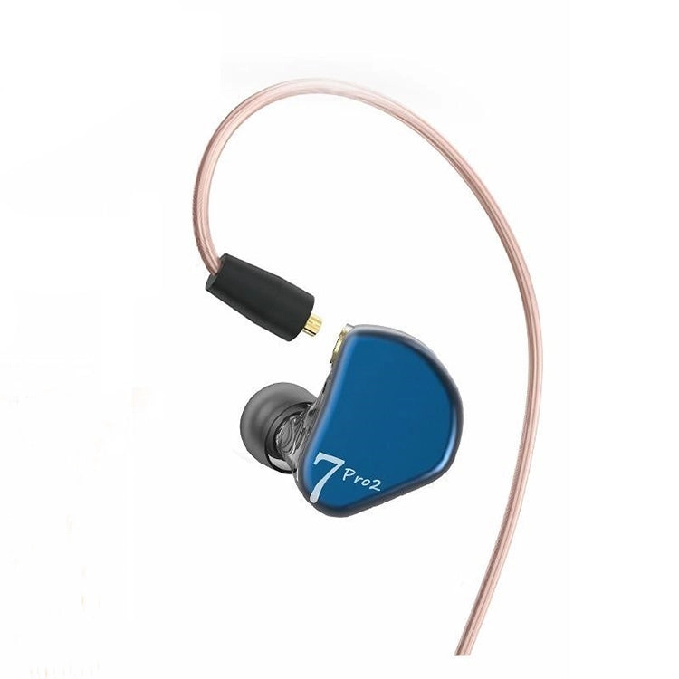 Rose Technics QT-7 PRO2 1DD 2BA 3 Units Hybrid Drivers In-Ear Hi-Fi Earphone