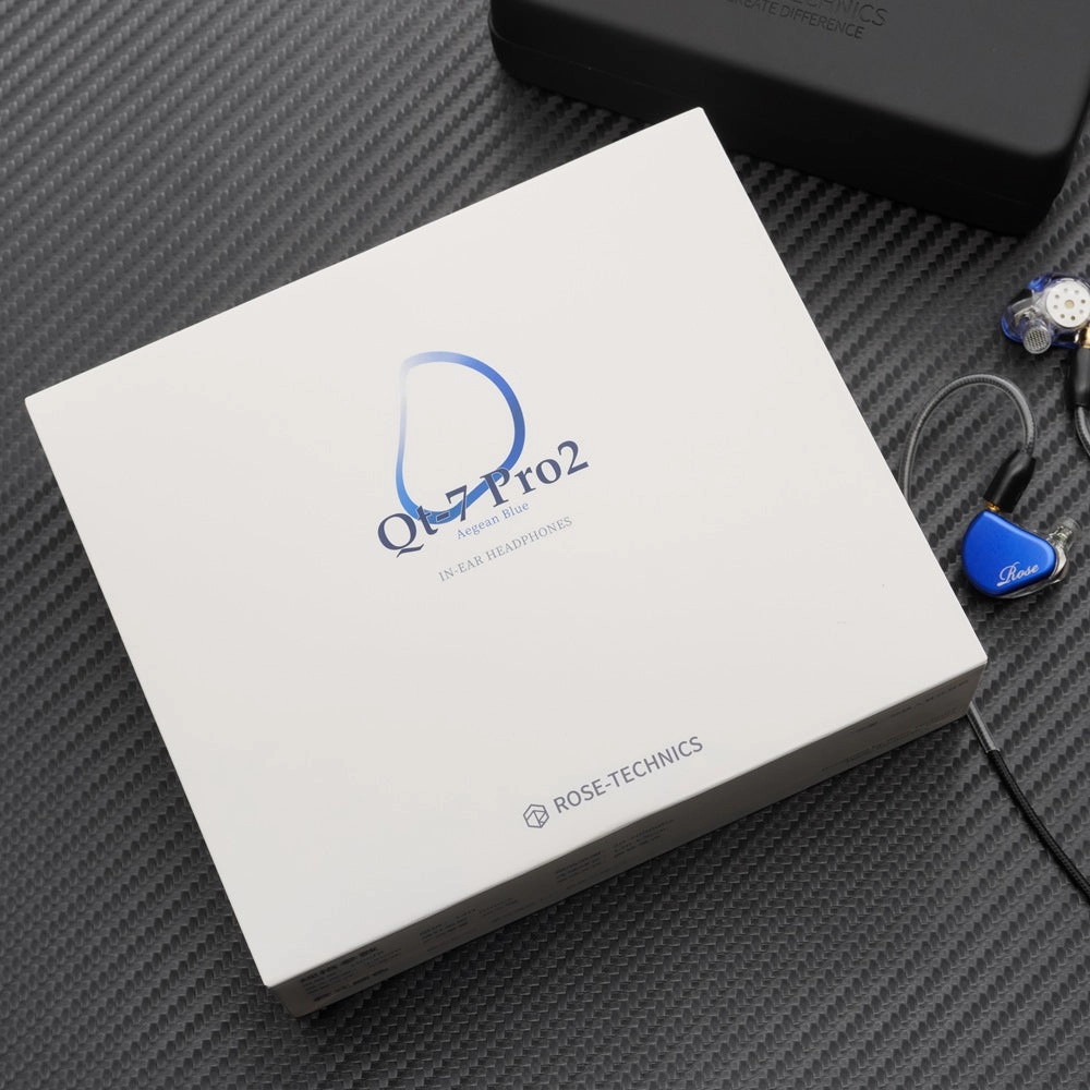 Rose Technics QT-7 PRO2 1DD 2BA 3 Units Hybrid Drivers In-Ear Hi-Fi Earphone