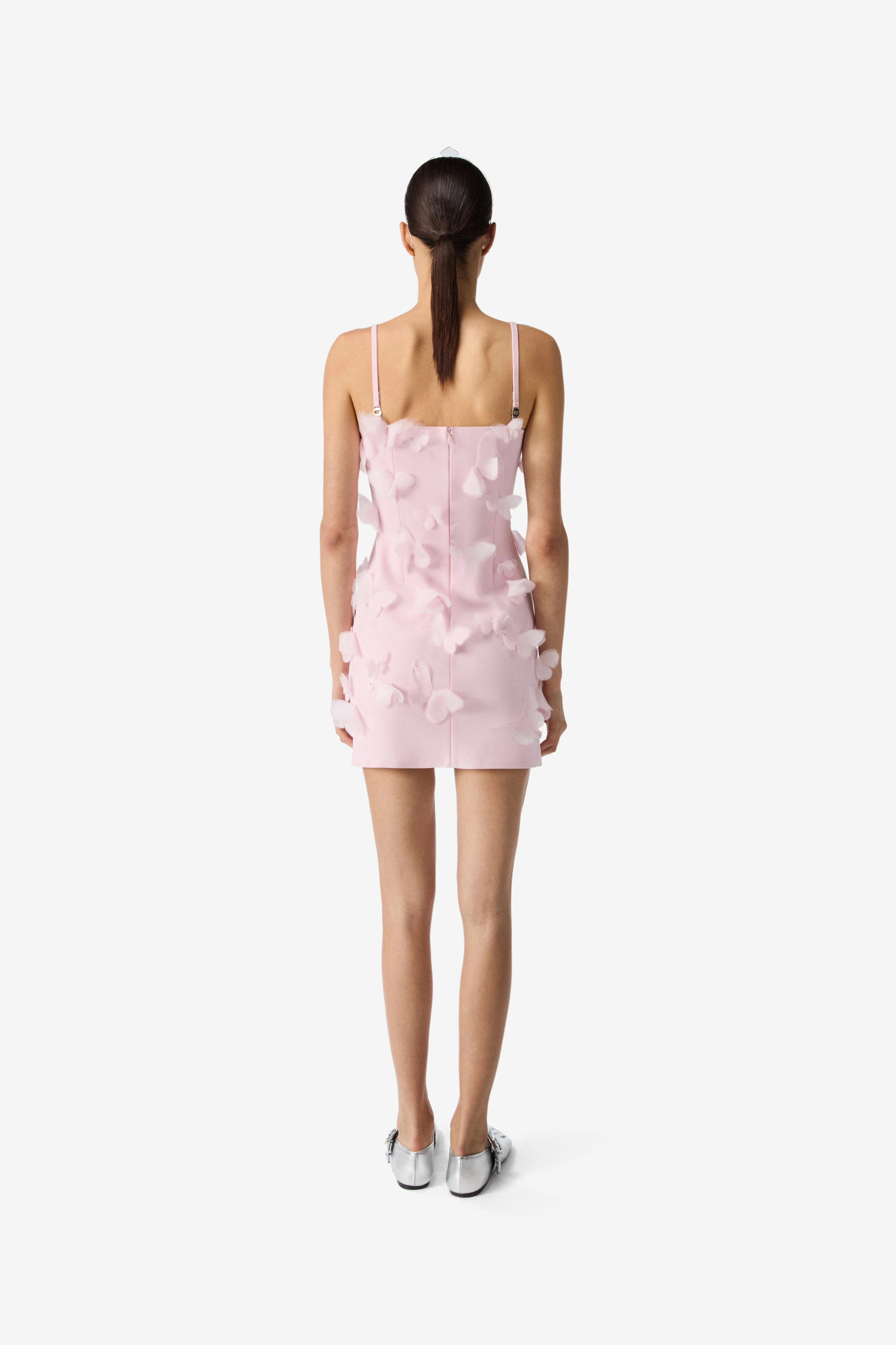 Scuba Butterfly Slip Dress