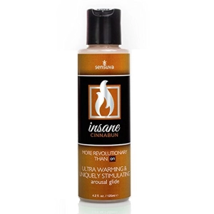 Sensuva Insane Arousal Glide Cinnabun - 4.2oz
