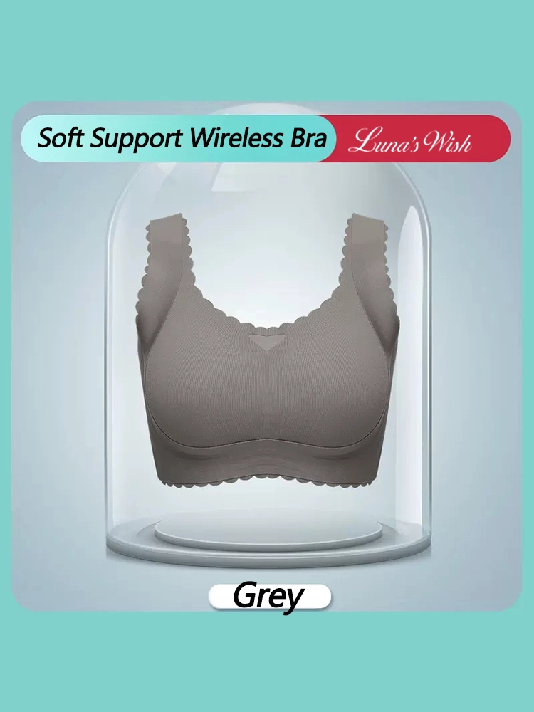 Soft Support Wireless Minimizer Bra