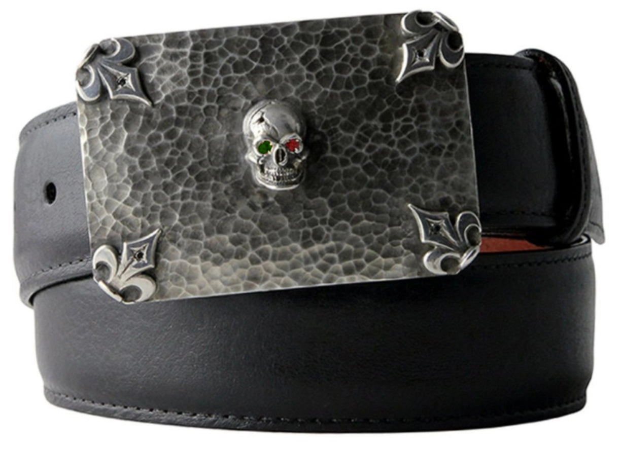 Stefano Gem-Eyed Skull One Piece Buckle 1.5