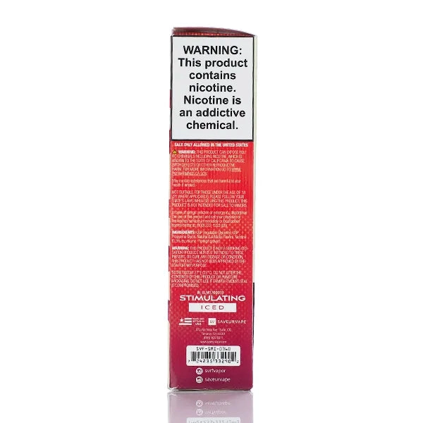 SVRF E-Liquid -Iced Stimulating - 60ml